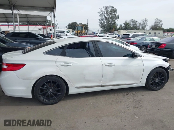 2013 Hyundai Azera with VIN KMHFG4JG3DA250451, listed as a IAAI auction lot 41682203 with 132,229 mi miles and . Bid and sale history available at DreamBid. Image 14.