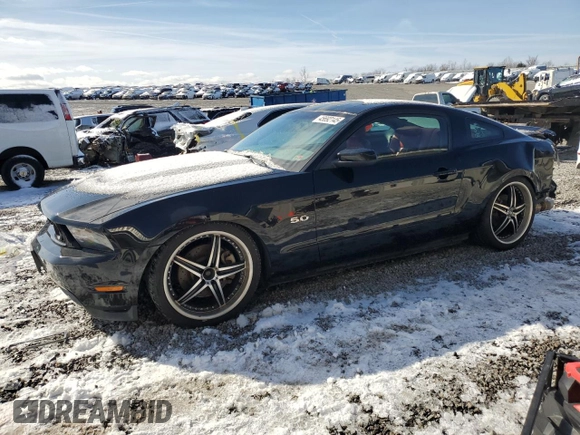 2012 Ford Mustang GT Premium with VIN 1ZVBP8CFXC5250689, listed as a Copart auction lot 45692145 with 152,224 mi miles and Salvage Title. Bid and sale history available at DreamBid. Image 1.