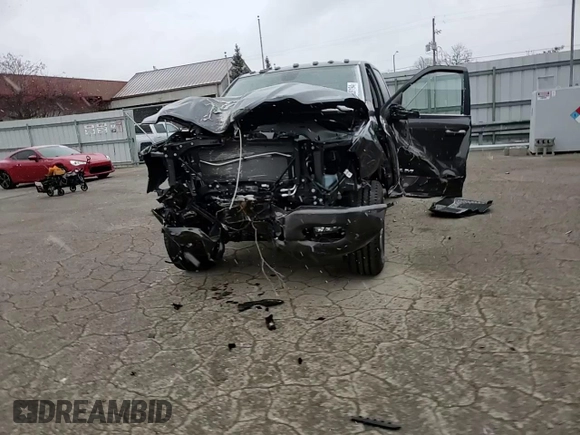 2023 Ram 2500 Laramie with VIN 3C6UR5FL5PG616179, listed as a Copart auction lot 84209194 with 0 mi miles and Salvage Title. Bid and sale history available at carsss.com. Image 11.