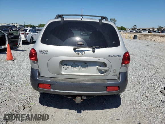 2006 Hyundai Santa Fe GLS with VIN KM8SC73D06U109403, listed as a Copart auction lot 49452365 with 138,445 mi miles and Salvage Title. Bid and sale history available at carsss.com. Image 6.