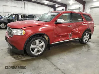 2011 Dodge Durango Citadel with VIN 1D4RE5GGXBC599342, listed as a Copart auction lot 45366975 with 191,455 mi miles and Salvage Title. Bid and sale history available at carsss.com. Image 1.