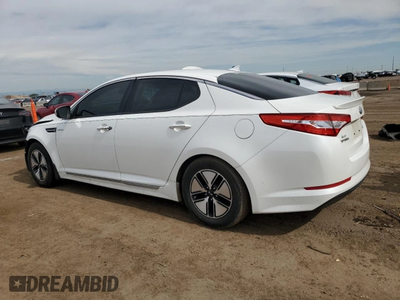 2013 Kia Optima EX with VIN KNAGM4AD2D5049928, listed as a Copart auction lot 59376635 with 131,664 mi miles and Salvage title. Bid and sale history available at DreamBid. Image 2.