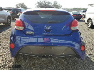 2013 Hyundai Veloster Turbo w/Black Int with VIN KMHTC6AE4DU101263, listed as a Copart auction lot 51731785 with 97,341 mi miles and Non Repairable. Bid and sale history available at carsss.com. Image 6.