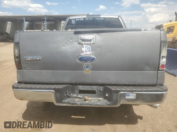 2005 Ford F-150 STX with VIN 1FTRX12W05FA37483, listed as a Copart auction lot 63074935 with 213,761 mi miles and Clean title. Bid and sale history available at DreamBid. Image 6.