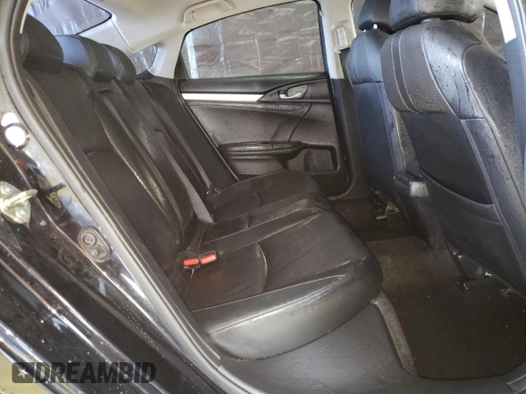 2016 Honda Civic Sedan EX-L with VIN 19XFC1F74GE033368, listed as a Copart auction lot 54874535 with 0 mi miles and Clean Title. Bid and sale history available at carsss.com. Image 10.
