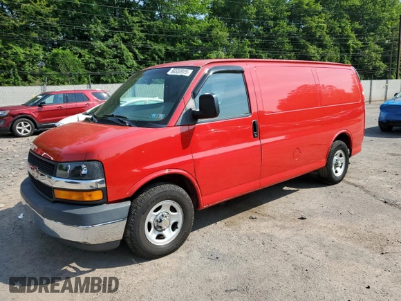 2003 Chevrolet Express Cargo z VIN 1GCFG15T431220187, wystawiony jako Copart lot #60332025 z przebiegiem 151 706 mil mil oraz Szkoda całkowita • Salvage title. Historia ofert i sprzedaży dostępna na DreamBid. Obrazek 1.
