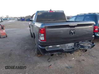 2022 Ram 1500 Big Horn with VIN 1C6SRFFT9NN388463, listed as a IAAI auction lot 41092683 with 225,407 mi miles and . Bid and sale history available at DreamBid. Image 3.