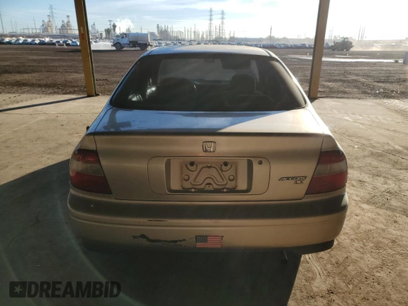 1995 Honda Accord LX with VIN JHMCD5638SC054503, listed as a Copart auction lot 43635955 with 123,683 mi miles and Salvage Title. Bid and sale history available at carsss.com. Image 6.
