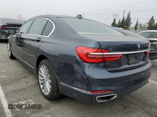 2016 BMW 7 Series 740i with VIN WBA7E2C52GG504213, listed as a Copart auction lot 53120313 with 55,933 mi miles. Bid and sale history available at carsss.com. Image 2.