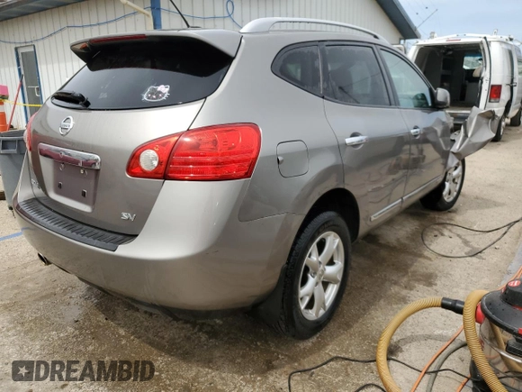 2011 Nissan Rogue SV with VIN JN8AS5MT0BW163610, listed as a Copart auction lot 52738335 with 148,729 mi miles and Salvage Title. Bid and sale history available at carsss.com. Image 3.