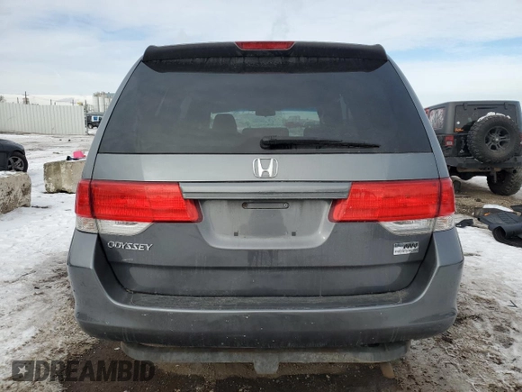 2010 Honda Odyssey EX with VIN 5FNRL3H49AB042452, listed as a Copart auction lot 45664325 with 76,521 mi miles and Salvage Title. Bid and sale history available at carsss.com. Image 6.