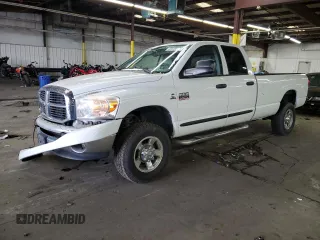 2007 Dodge Ram 2500 SLT with VIN 3D7KS28A67G834491, listed as a Copart auction lot 45046815 with 98,820 mi miles and Salvage Title. Bid and sale history available at carsss.com. Image 1.