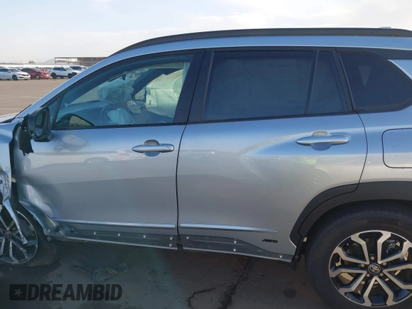 2023 Toyota Corolla Cross Hybrid S with VIN 7MUFBABG8PV011345, listed as a IAAI auction lot 41286619 with 13,518 mi miles and . Bid and sale history available at DreamBid. Image 14.