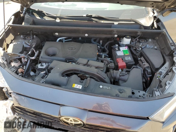 2020 Toyota RAV4 XLE with VIN 2T3W1RFV4LC044664, listed as a Copart auction lot 59163675 with 60,648 mi miles and Salvage title. Bid and sale history available at DreamBid. Image 12.