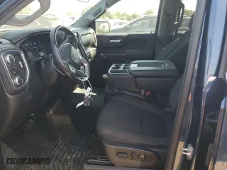 2021 GMC Sierra 1500 SLE with VIN 1GTR9BEK1MZ193022, listed as a Copart auction lot 69951164 with 75,839 mi miles and Salvage Title. Bid and sale history available at carsss.com. Image 7.