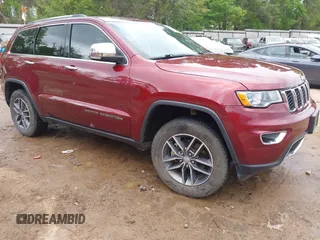 2018 Jeep Grand Cherokee Limited z VIN 1C4RJEBG3JC239201, wystawiony jako IAAI lot #41911409 z przebiegiem 77 677 mil mil oraz . Historia ofert i sprzedaży dostępna na DreamBid. Obrazek 1.