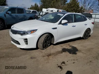 2016 Kia Optima SX Turbo with VIN 5XXGW4L23GG016347, listed as a Copart auction lot 51904955 with 96,160 mi miles and Non repairable. Bid and sale history available at DreamBid. Image 1.
