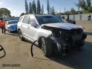 2024 Hyundai Palisade XRT with VIN KM8R34GE2RU659657, listed as a Copart auction lot 47680065 with 28,264 mi miles and Non Repairable. Bid and sale history available at carsss.com. Image 12.