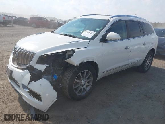 2014 Buick Enclave Leather with VIN 5GAKRBKDXEJ347686, listed as a IAAI auction lot 41480404 with 162,949 mi miles and . Bid and sale history available at carsss.com. Image 17.