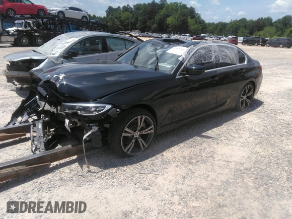 2021 BMW 3 Series 330i z VIN 3MW5R1J0XM8B73341, wystawiony jako IAAI lot #41462711 z przebiegiem Nie podano mil oraz . Historia ofert i sprzedaży dostępna na DreamBid. Obrazek 2.