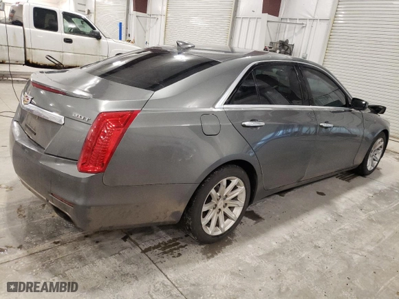 2016 Cadillac CTS Sedan RWD with VIN 1G6AP5SX1G0107756, listed as a Copart auction lot 80964594 with 153,595 mi miles and Salvage Title. Bid and sale history available at carsss.com. Image 3.