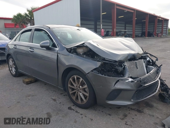 2020 Mercedes-Benz A 220 with VIN WDD3G4EB0LW041889, listed as a IAAI auction lot 41234703 with 20,493 mi miles and . Bid and sale history available at DreamBid. Image 1.