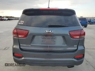 2020 Kia Sorento LX with VIN 5XYPG4A3XLG706174, listed as a Copart auction lot 43463545 with 126,790 mi miles and Salvage Title. Bid and sale history available at carsss.com. Image 6.