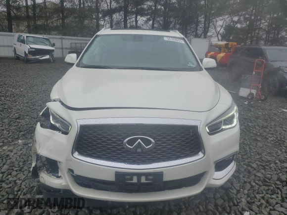 2017 Infiniti QX60 with VIN 5N1DL0MM3HC523024, listed as a Copart auction lot 50169055 with 81,521 mi miles and Salvage Title. Bid and sale history available at carsss.com. Image 5.