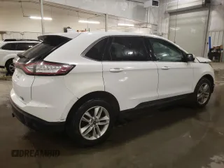 2015 Ford Edge SEL with VIN 2FMTK4J82FBC20813, listed as a Copart auction lot 49505155 with 178,802 mi miles and Salvage Title. Bid and sale history available at carsss.com. Image 3.