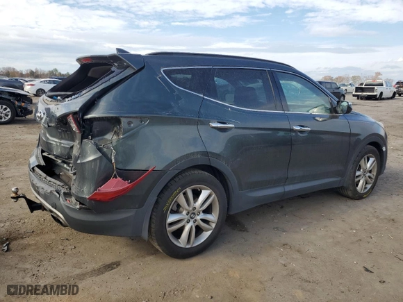 2013 Hyundai Santa Fe 2.0T Sport with VIN 5XYZUDLA4DG114705, listed as a Copart auction lot 79688074 with 158,008 mi miles and Salvage Title. Bid and sale history available at carsss.com. Image 3.
