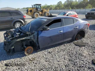 2017 Nissan Maxima SV with VIN 1N4AA6AP4HC446667, listed as a Copart auction lot 52971875 with Not Provided miles and Salvage Title. Bid and sale history available at carsss.com. Image 1.
