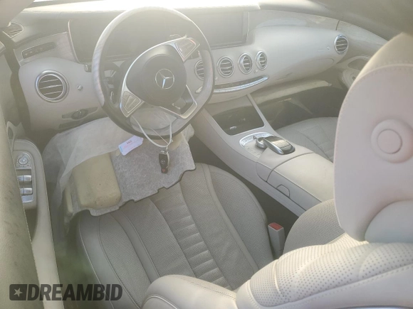 2017 Mercedes-Benz S 550 with VIN WDDXK8CB7HA021931, listed as a Copart auction lot 79765014 with Not Provided miles and Salvage Title. Bid and sale history available at DreamBid. Image 8.