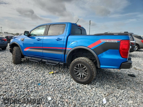 2021 Ford Ranger XL with VIN 1FTER4FH5MLD91666, listed as a Copart auction lot 60863295 with 38,999 mi miles and Non repairable. Bid and sale history available at DreamBid. Image 2.
