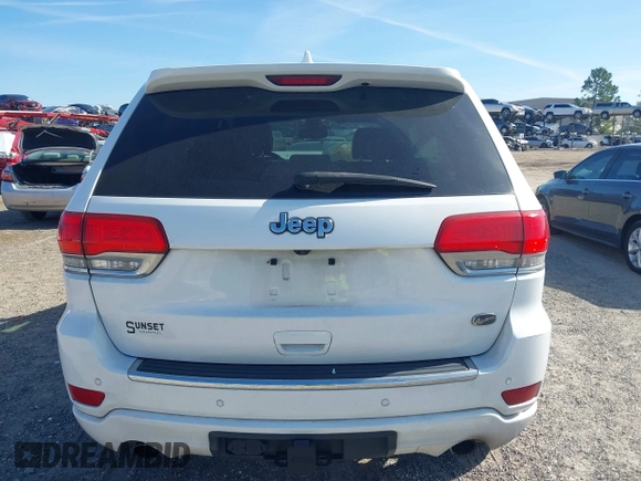 2017 Jeep Grand Cherokee Overland z VIN 1C4RJECG5HC959981, wystawiony jako IAAI lot #41638958 z przebiegiem 102 122 mil mil oraz . Historia ofert i sprzedaży dostępna na DreamBid. Obrazek 16.
