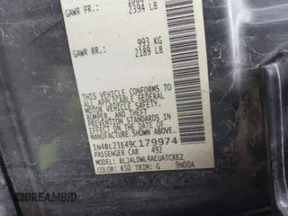 2009 Nissan Altima SE z VIN 1N4BL21E49C179974, wystawiony jako IAAI lot #42058454 z przebiegiem 196 351 mil mil oraz . Historia ofert i sprzedaży dostępna na DreamBid. Obrazek 9.