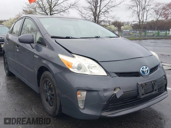 2015 Toyota Prius Four with VIN JTDKN3DU2F1873521, listed as a IAAI auction lot 41983831 with 107,653 mi miles and . Bid and sale history available at DreamBid. Image 1.