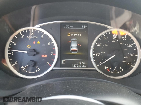 2016 Nissan Sentra SR with VIN 3N1AB7AP2GL653075, listed as a Copart auction lot 55182265 with 127,987 mi miles and Clean Title. Bid and sale history available at DreamBid. Image 9.