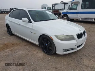 2011 BMW 3 Series 335i with VIN WBAPM5C54BE435453, listed as a IAAI auction lot 42048082 with 156,706 mi miles. Bid and sale history available at carsss.com. Image 1.