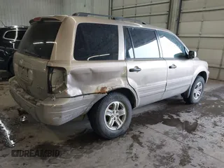 2005 Honda Pilot EX-L with VIN 2HKYF18535H541870, listed as a IAAI auction lot 41354455 with 0 mi miles. Bid and sale history available at carsss.com. Image 4.