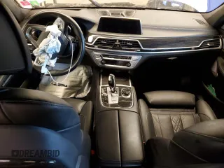 2017 BMW 7 Series with VIN WBA7F2C36HG422997, listed as a Copart auction lot 56149494 with Not Provided miles and Salvage Title. Bid and sale history available at DreamBid. Image 8.