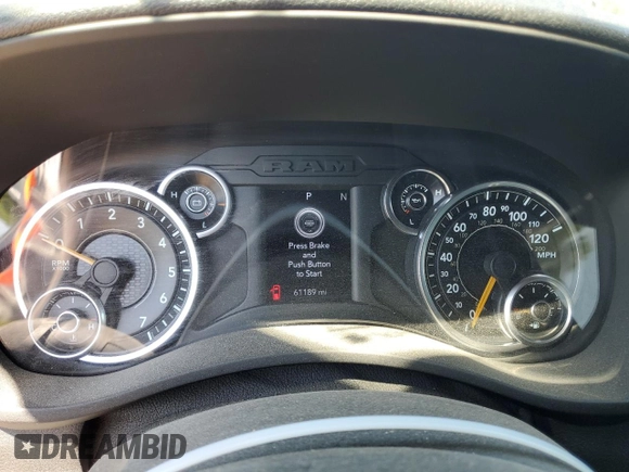 2022 Ram 2500 Tradesman с VIN 3C6UR5HJ4NG398616, выставлен на аукционе Copart как лот 52015535 с пробегом 61 189 миль миль и Списание • Salvage title. История ставок и продаж доступна на DreamBid. Изображение 9.