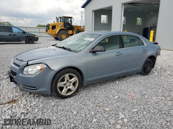 2009 Chevrolet Malibu 1LS with VIN 1G1ZG57B394187241, listed as a Copart auction lot 55047085 with 97,995 mi miles and Salvage Title. Bid and sale history available at DreamBid. Image 1.