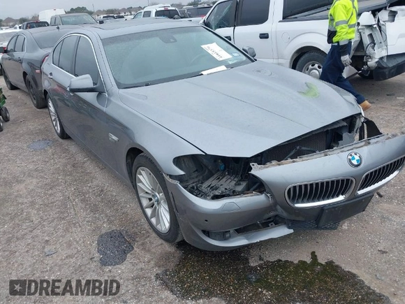 2011 BMW 5 Series 535i xDrive with VIN WBAFU7C57BDU56455, listed as a IAAI auction lot 41615376 with 112,763 mi miles. Bid and sale history available at carsss.com. Image 1.