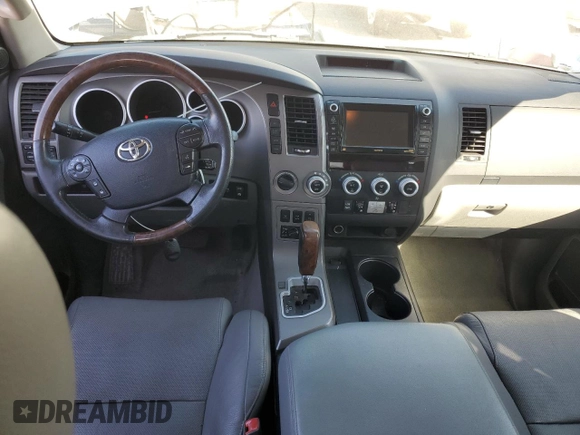 2010 Toyota Sequoia Platinum with VIN 5TDDY5G15AS038960, listed as a Copart auction lot 44192145 with 185,082 mi miles and Salvage Title. Bid and sale history available at carsss.com. Image 8.