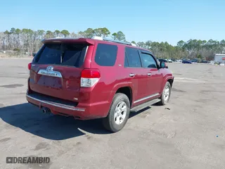 2010 Toyota 4Runner SR5 with VIN JTEZU5JR6A5012319, listed as a IAAI auction lot 41555076 with 161,947 mi miles. Bid and sale history available at carsss.com. Image 4.