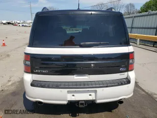 2019 Ford Flex Limited EcoBoost with VIN 2FMHK6DT3KBA16677, listed as a Copart auction lot 51474865 with 55,866 mi miles and Salvage Title. Bid and sale history available at carsss.com. Image 6.