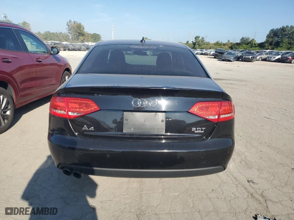 2010 Audi A4 2.0T Premium Plus with VIN WAUFFAFL8AN031837, listed as a Copart auction lot 71652184 with 116,120 mi miles and Clean Title. Bid and sale history available at carsss.com. Image 6.