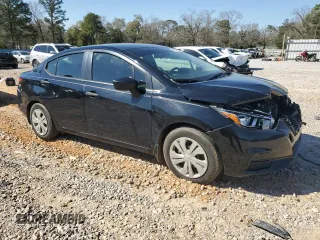2020 Nissan Versa S with VIN 3N1CN8DVXLL841787, listed as a Copart auction lot 48344605 with 96,828 mi miles and Salvage Title. Bid and sale history available at carsss.com. Image 4.