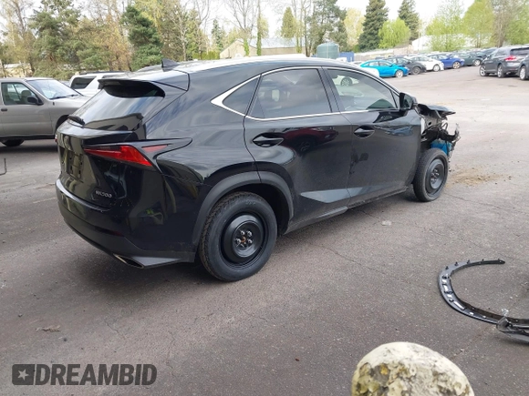 2018 Lexus NX 300 with VIN JTJBARBZ4J2153974, listed as a IAAI auction lot 41973233 with 61,375 mi miles and . Bid and sale history available at DreamBid. Image 4.