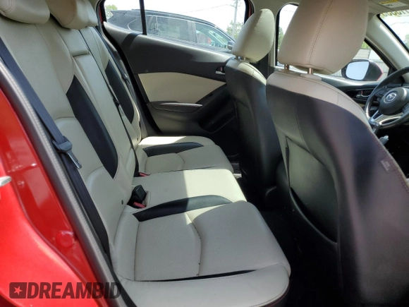 2015 Mazda 3 S Grand Touring with VIN JM1BM1M38F1274301, listed as a Copart auction lot 59513355 with 95,239 mi miles and Salvage title. Bid and sale history available at DreamBid. Image 10.